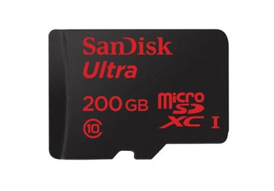 SanDisk 399 долларлик энг йирик хотирага эга 200 Гбли флешкартани намойиш қилди фото
