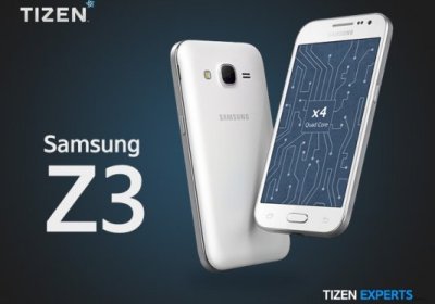 Samsung Z3 смартфонини ишлаб чиқаради фото