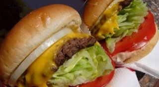 Гамбургердан инсон ва каламуш ДНКси топилди фото