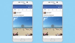 Facebook 360 даражали фотосуратларни кўриш функциясини ишга туширади фото