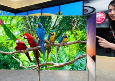 2016 йили LG 55 дюймли ўраладиган телевизорни тақдим этади фото