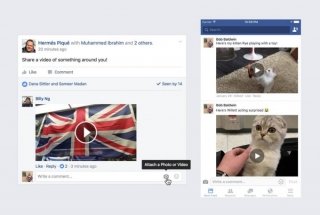 Facebook’да изоҳга видео қўшиш имконияти пайдо бўлди фото