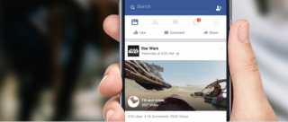 Facebook’да 360 градусли видео пайдо бўлди фото