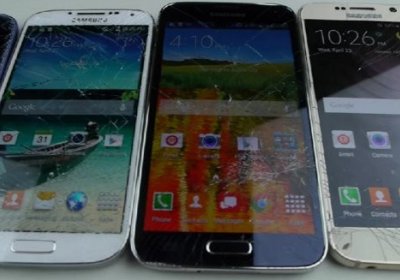 Samsung Galaxy S6 бошқа «акалари» каби мўрт бўлиб чиқди фото