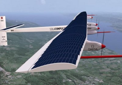 Solar Impulse 2 самолёти қуёш батареяларида парвоз қилиш бўйича рекорд ўрнатди фото