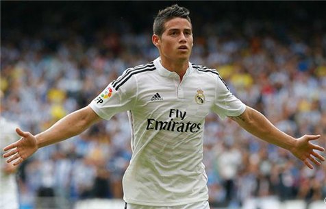 “Real Madrid” yarim himoyachisi Xames Rodriges Janubiy va Shimoliy Amerikaning eng yaxshi sportchisi bo‘ldi