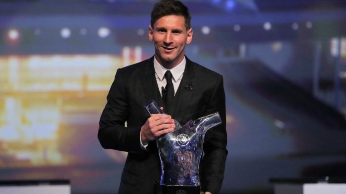 Lionel Messi UEFAning yil o‘yinchisi bo‘ldi