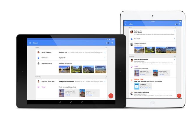 Google компанияси Inbox иловасининг iOS ва Android учун мўлжалланган версиясини тақдим этди