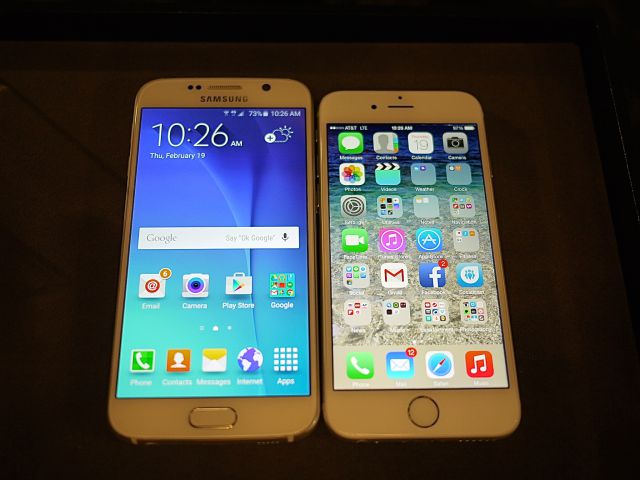 Samsung Galaxy S6 smartfoni iPhone 6 bilan solishtirildi