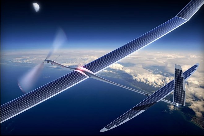 Google 2015 yilda Titan nomli dronlarni ishlab chiqaradi