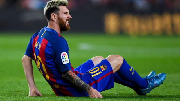 Messi "Atletiko"ga qarshi uchrashuvda jarohat olib, uch haftaga safdan chiqdi