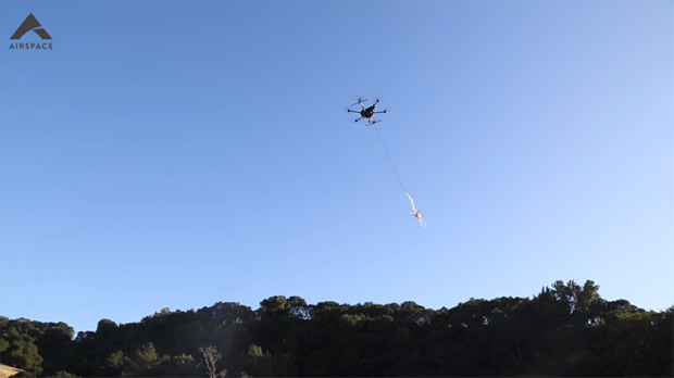 Airspace – дронларни ушлайдиган овчи дрон