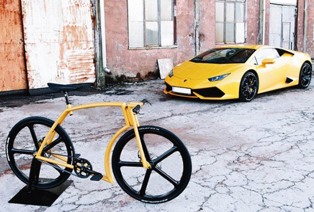 Эстонияликлар Lamborghini усулида велосипед яратишди