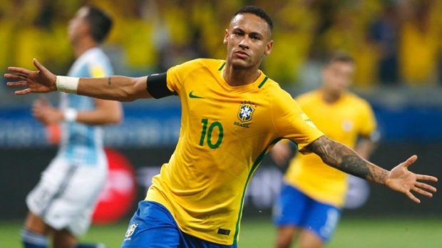 Neymar termadagi 50-golini urib, Romario, Ronaldo va Pele bilan tenglashdi