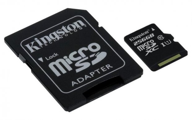 Kingston 256 GBli microSDXC Class 10 xotira kartasini chiqardi
