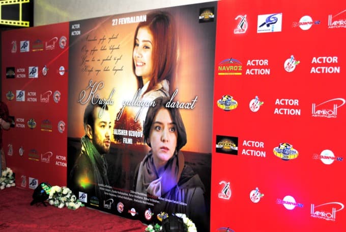 Alisher Uzoqov o‘zining «Kuzda gullagan daraxt» filmini taqdim etdi
