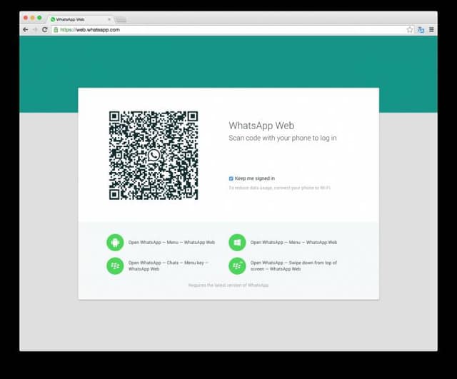 WhatsApp Chrome brauzerlari va Android, Windows, Blackberry smartfonlari uchun veb-klientni ishga tushirdi