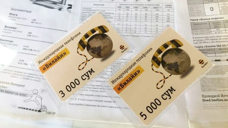 Beeline абонентлари учун “Ҳалқаро телефония”  карталари рақамларига қўнғироқлар бепул бўлди