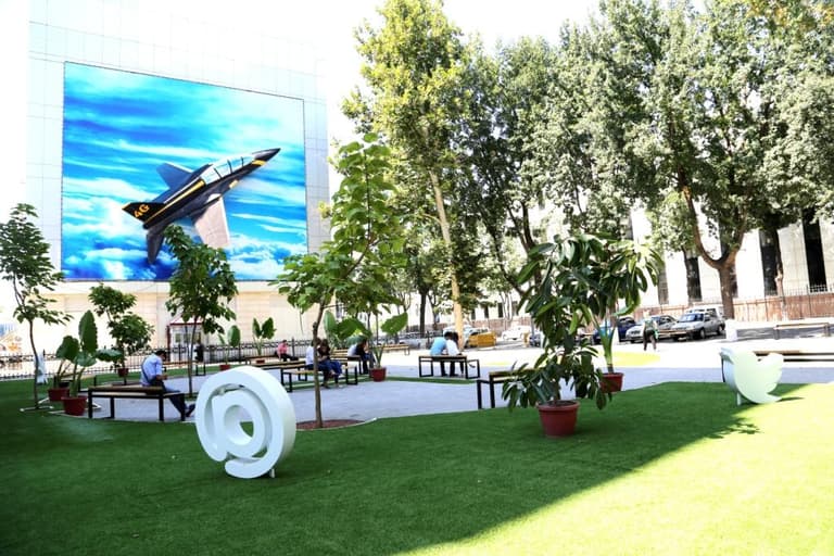 Бир ҳафта давомида мингдан зиёд киши  Beeline‘нинг бепул WiFi-зонасига ташриф буюрди