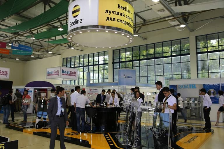 ICTExpo доирасида Beeline стендида  бепул WiFi-майдонча ташкил этилди