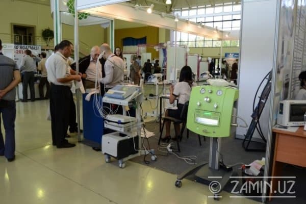 UzMedExpo кўргазмаси 29 сентябрдан иш бошлади