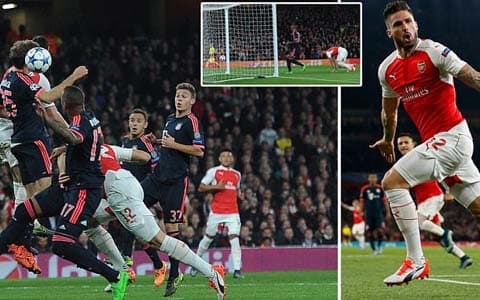 «Arsenal» o‘z maydonida «Bavariya»ni mag‘lubiyatga uchratdi