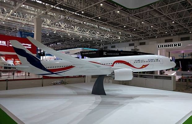 Шанхайда Россия ва Хитойнинг кенг фюзеляжли самолёти йиғилади