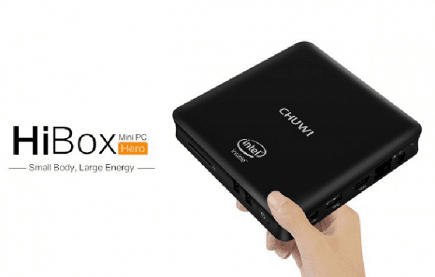 Chuwi HiBox Hero – 4 ГБ оператив хотирага эга мини-компьютер