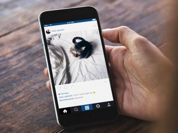 Instagram скриншотлар ҳақида хабар беради