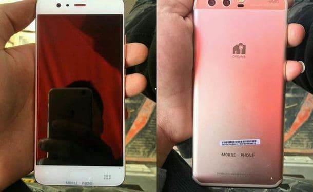 Huawei P10 моделининг тахминий суратлари пайдо бўлди