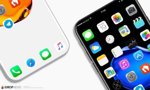 Рамкасиз iPhone 8 қандай дизайнда бўлади?