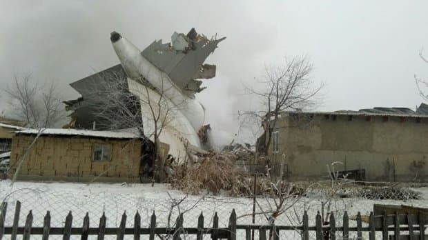 Бешкекда қулаган самолёт Турк ҳаво йўлларига тегишли эмаслиги маълум бўлди