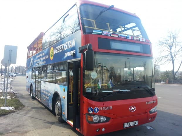 Beeline Doubledecker экскурсион автобуслари йўловчилари учун бепул Интернет тақдим этмоқда