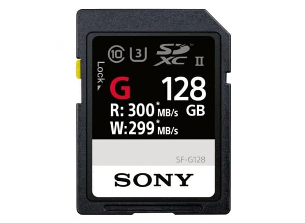 Sony дунёдаги энг тезкор хотира карталарини намойиш қилди
