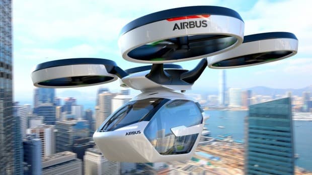 Airbus ўз-ўзини бошқарувчи учар автомобилни тақдим этди (Видео)