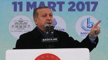 Эрдўған Нидерландия раҳбариятини “фашистлар” деб атади (Видео)