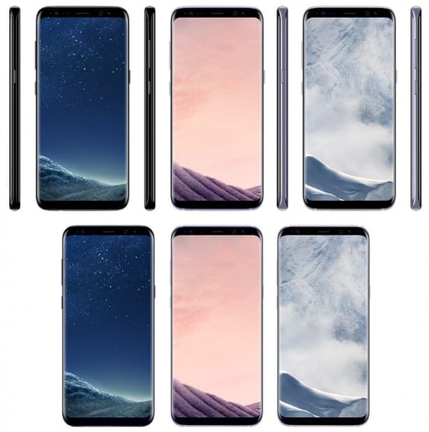 Samsung Galaxy S8 ранглари ва нархи маълум қилинди