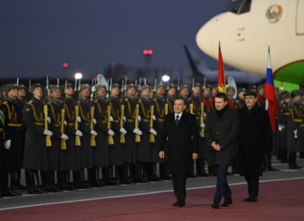 Ўзбекистон Президентининг Россияга давлат ташрифи (Фото)