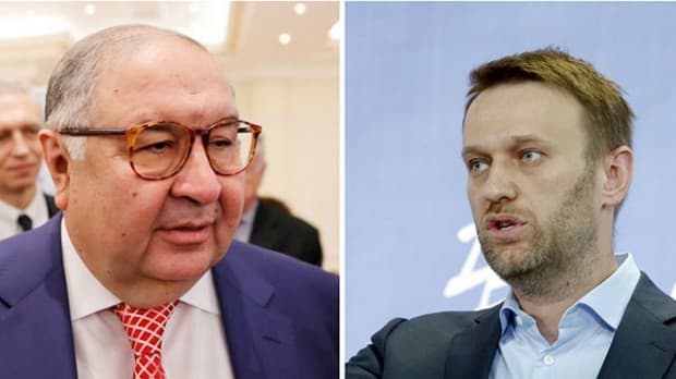 Алишер Усмонов Алексей Навальнийни судга берди