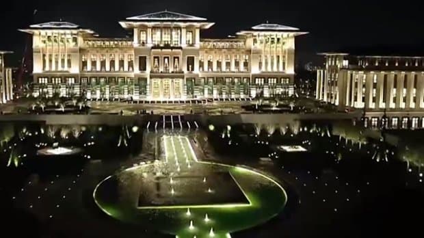 Turkiya rahbarining hashamatli Oq saroyi