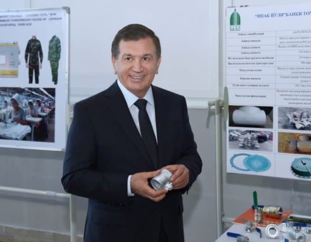 Olmazorda yangi sanoat zonasi tashkil etiladi. Shavkat Mirziyoyev loyiha bilan tanishdi