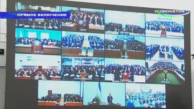 Шавкат Мирзиёев видеоселектор йиғилиши ўтказди