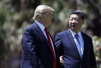 Si Szinpin va Donald Tramp Suriyani muhokama qilishdi