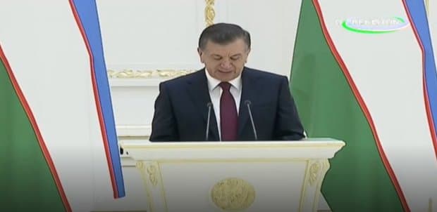 Shavkat Mirziyoyev elchilarni qabul qilish marosimida O‘zbekistonning qat’iy pozisiyasini eslatib o‘tdi