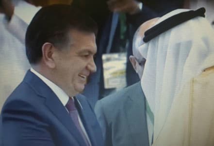 Эксклюзив видео: Шавкат Мирзиёев Саудия Арабистонида