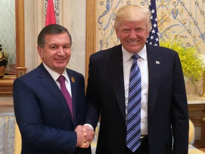 Шавкат Мирзиёев Ар-Риёдда бир қатор давлат раҳбарлари билан учрашди (фото)