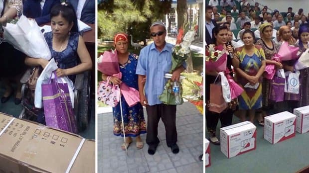 Fotopost: Prezident topshirig‘i bilan samarqandliklarga 150 million so‘m yordam ko‘rsatildi