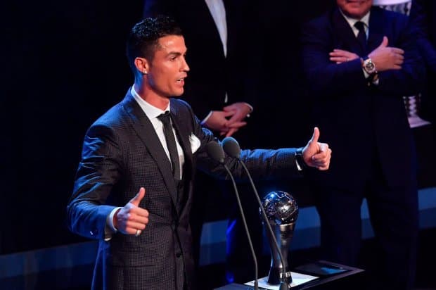 Ronaldu bugun qo‘lga kiritgan mukofotidan so‘ng nimalar dedi?