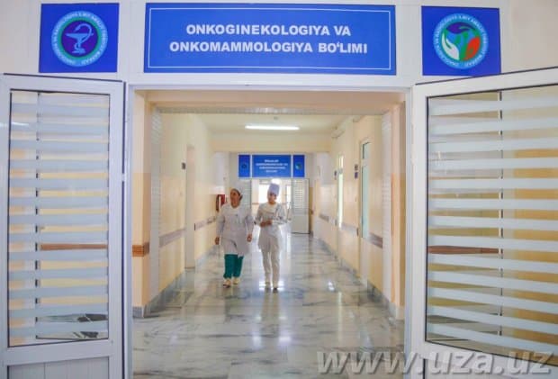 Онкология ва радиология маркази Самарқанд филиали мутахассислари Жомбойда тиббий кўрик ўтказди