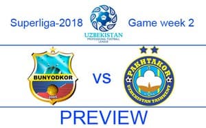Superliga 2-tur. “Bunyodkor” – “Paxtakor” (Videoprevyu)